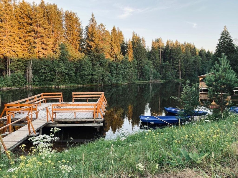 Беседка на воде